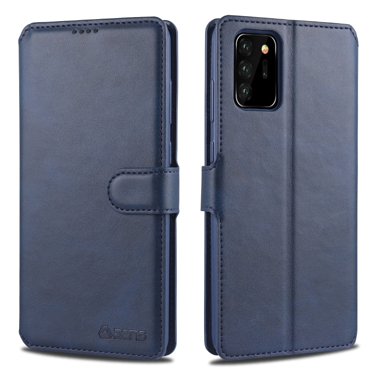 For Samsung Galaxy Note20 Ultra AZNS Calf Texture Horizontal Flip Leather Case with Holder & Card Slots & Wallet & Photo Frame