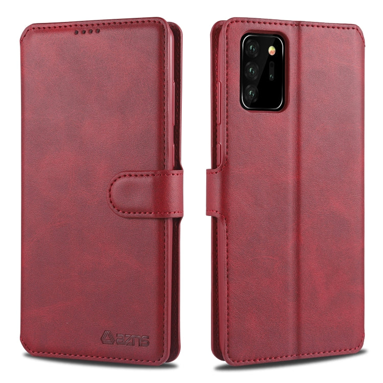 For Samsung Galaxy Note20 Ultra AZNS Calf Texture Horizontal Flip Leather Case with Holder & Card Slots & Wallet & Photo Frame