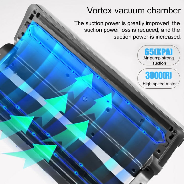 Automatic Vacuum Sealer Household Food Preservation Packaging Machine, Plug Specification:EU Plug