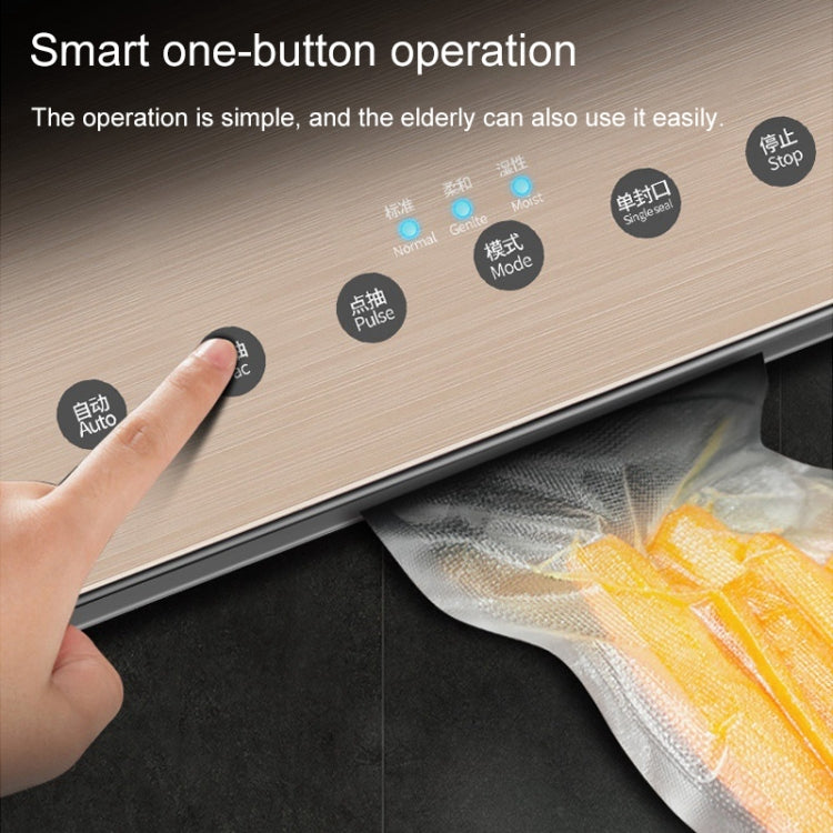 Automatic Vacuum Sealer Household Food Preservation Packaging Machine, Plug Specification:EU Plug