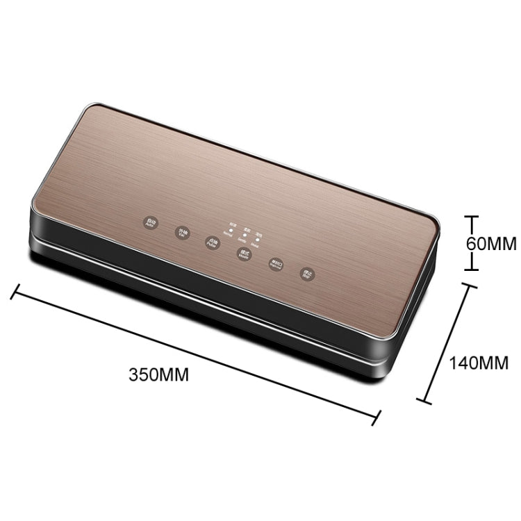 Automatic Vacuum Sealer Household Food Preservation Packaging Machine, Plug Specification:EU Plug