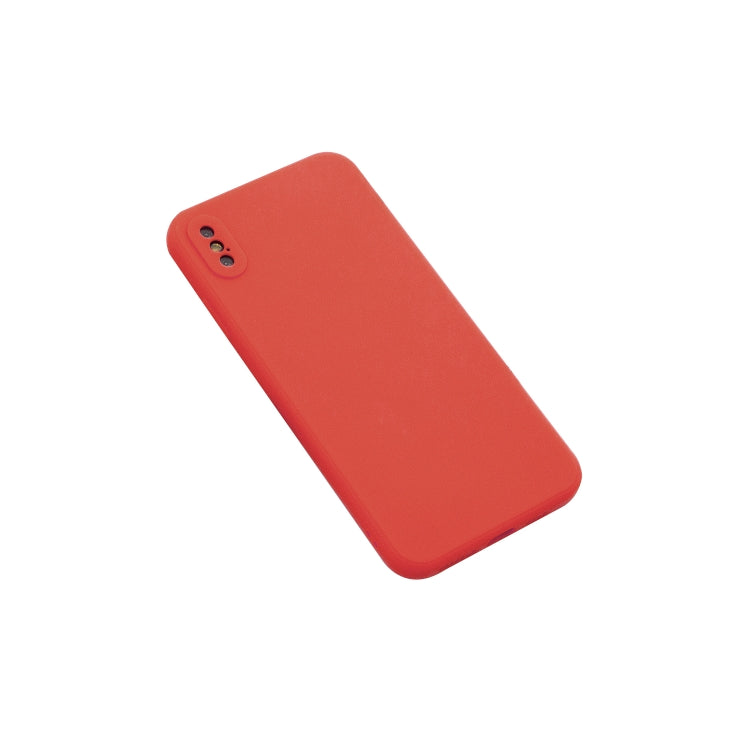 For iPhone XR Magic Cube Frosted Silicone Shockproof Full Coverage Protective Case