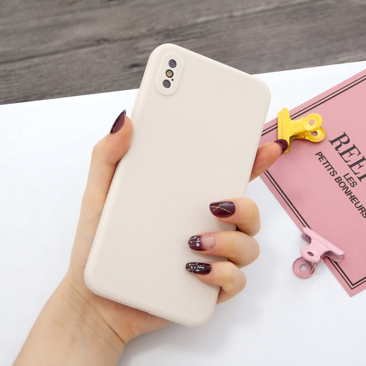 For iPhone XR Magic Cube Frosted Silicone Shockproof Full Coverage Protective Case