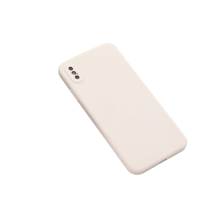 For iPhone XR Magic Cube Frosted Silicone Shockproof Full Coverage Protective Case