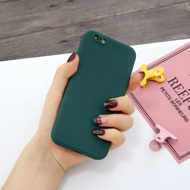 For iPhone 6 & 6s Magic Cube Frosted Silicone Shockproof Full Coverage Protective Case