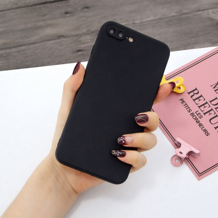 For iPhone 7 Plus & 8 Plus Magic Cube Frosted Silicone Shockproof Full Coverage Protective Case