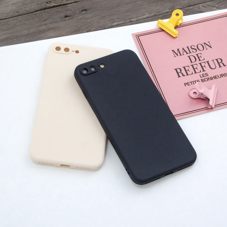 For iPhone 7 Plus & 8 Plus Magic Cube Frosted Silicone Shockproof Full Coverage Protective Case