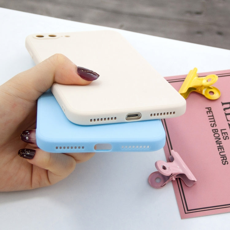 For iPhone 7 Plus & 8 Plus Magic Cube Frosted Silicone Shockproof Full Coverage Protective Case