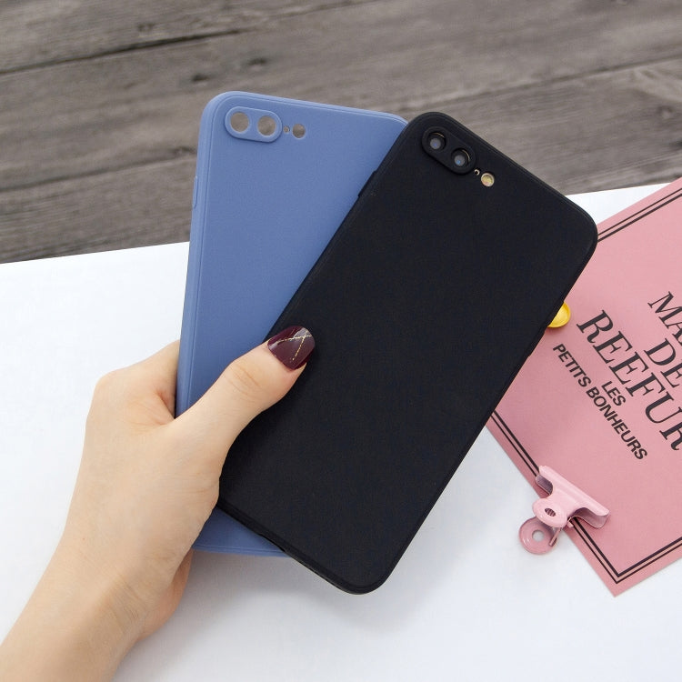 For iPhone 7 Plus & 8 Plus Magic Cube Frosted Silicone Shockproof Full Coverage Protective Case