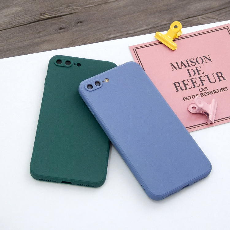 For iPhone 7 Plus & 8 Plus Magic Cube Frosted Silicone Shockproof Full Coverage Protective Case