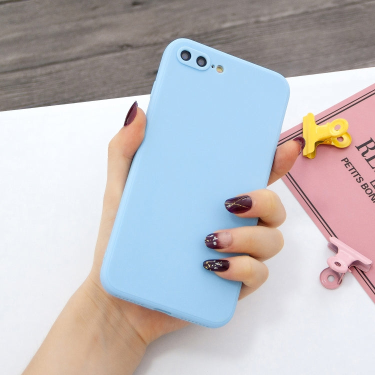 For iPhone 7 Plus & 8 Plus Magic Cube Frosted Silicone Shockproof Full Coverage Protective Case