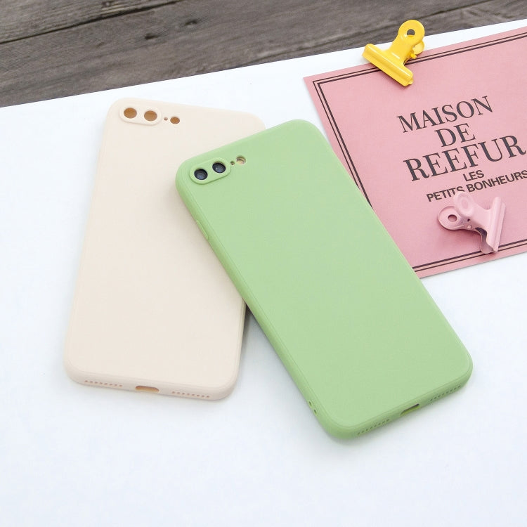 For iPhone 7 Plus & 8 Plus Magic Cube Frosted Silicone Shockproof Full Coverage Protective Case