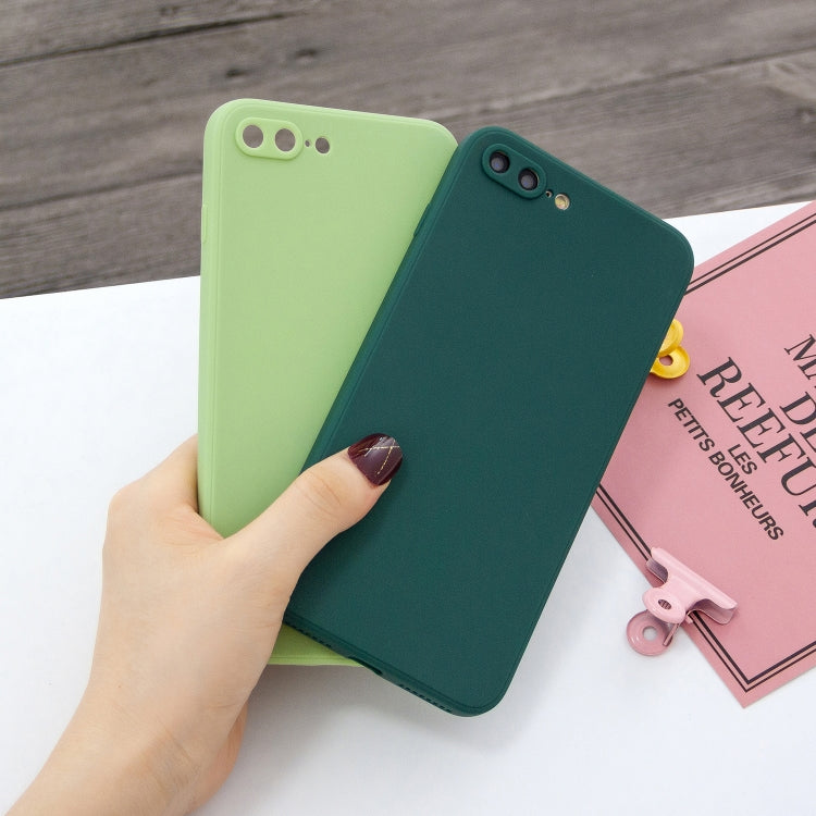 For iPhone 7 Plus & 8 Plus Magic Cube Frosted Silicone Shockproof Full Coverage Protective Case
