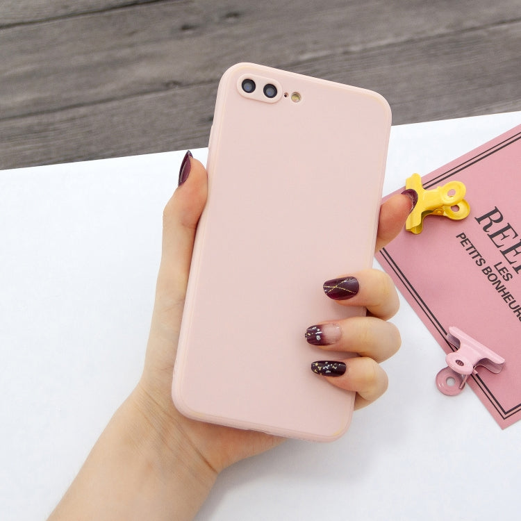 For iPhone 7 Plus & 8 Plus Magic Cube Frosted Silicone Shockproof Full Coverage Protective Case