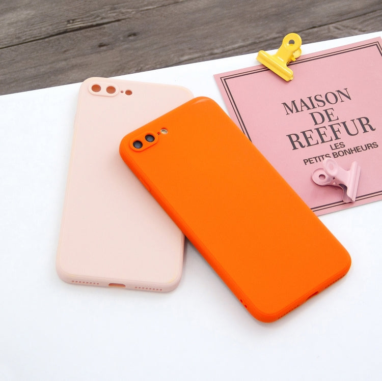 For iPhone 7 Plus & 8 Plus Magic Cube Frosted Silicone Shockproof Full Coverage Protective Case