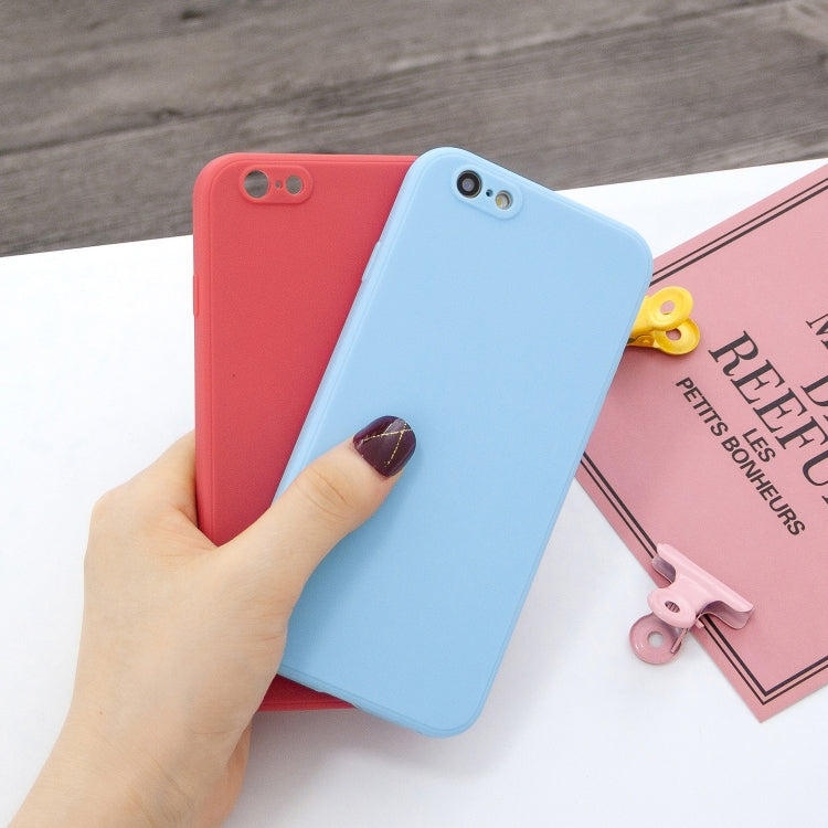For iPhone 6 Plus & 6s Plus Magic Cube Frosted Silicone Shockproof Full Coverage Protective Case