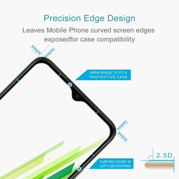 For itel P55 5G 10pcs 0.26mm 9H 2.5D Tempered Glass Film