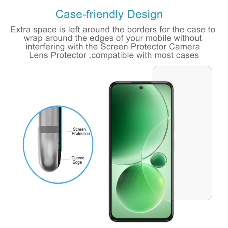 For itel S25 10pcs 0.26mm 9H 2.5D Tempered Glass Film