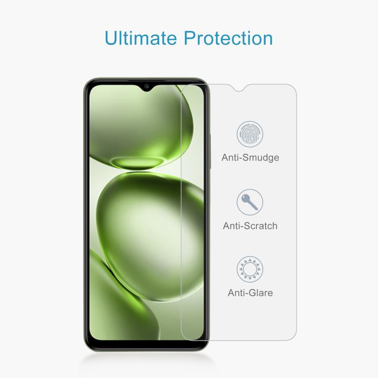 For itel A100C 4G 10pcs 0.26mm 9H 2.5D Tempered Glass Film