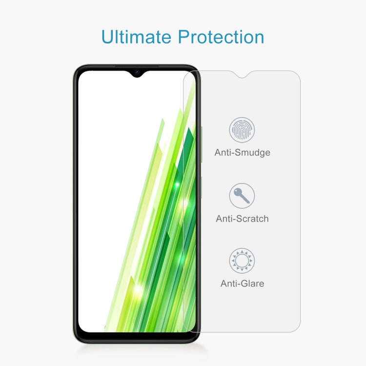 For itel P55 5G 50pcs 0.26mm 9H 2.5D Tempered Glass Film