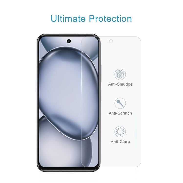 For itel A80 50pcs 0.26mm 9H 2.5D Tempered Glass Film