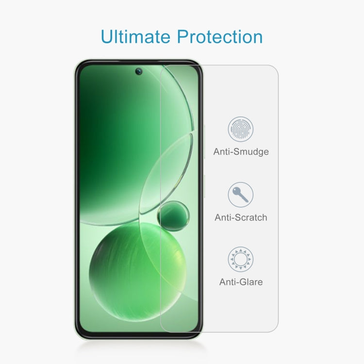 For itel S25 50pcs 0.26mm 9H 2.5D Tempered Glass Film