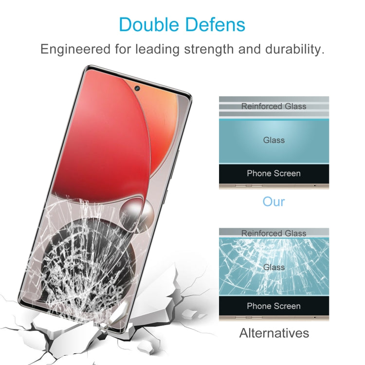 For itel S25 Ultra 50pcs 0.26mm 9H 2.5D Tempered Glass Film