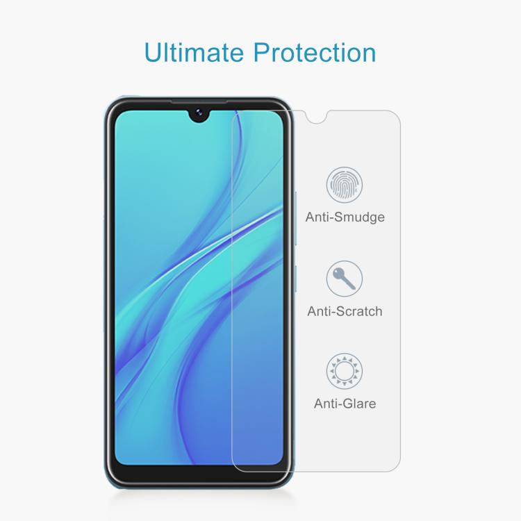 For itel A49 Play 50pcs 0.26mm 9H 2.5D Tempered Glass Film