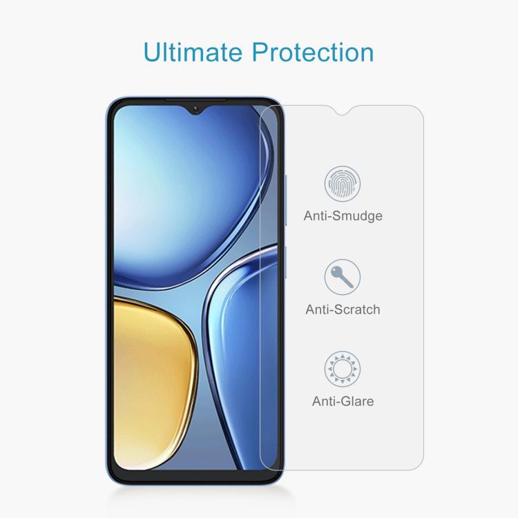 For itel A90 50pcs 0.26mm 9H 2.5D Tempered Glass Film