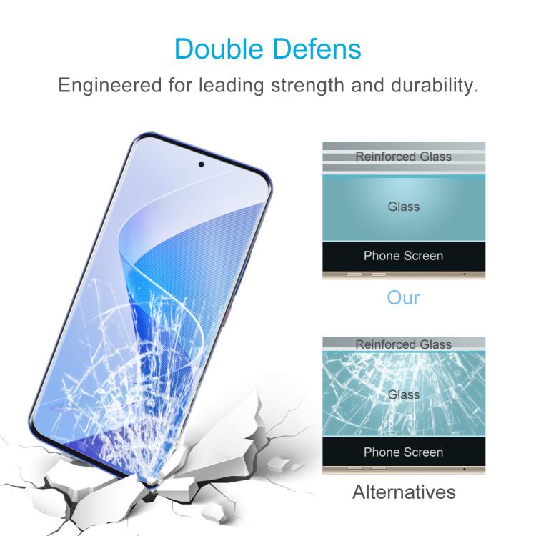 For itel Super 26 Ultra 50pcs 0.26mm 9H 2.5D Tempered Glass Film