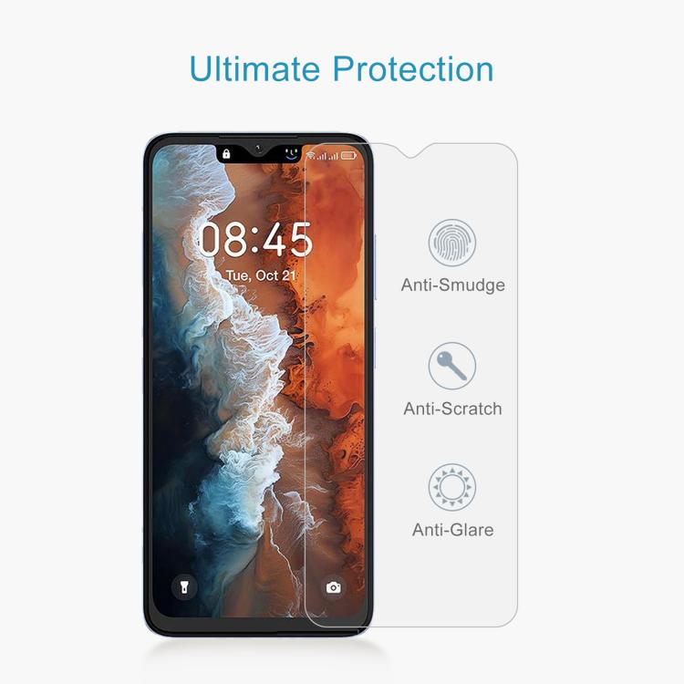 For itel Zeno 20 Max 4G 50pcs 0.26mm 9H 2.5D Tempered Glass Film