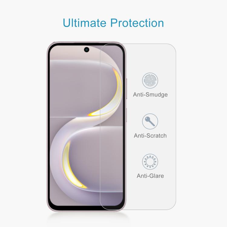 For itel City 200 4G 50pcs 0.26mm 9H 2.5D Tempered Glass Film