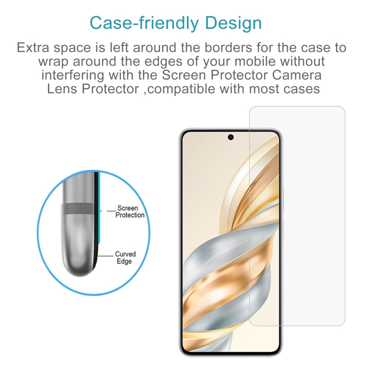 For Honor X60 / X9c Smart 10pcs 0.26mm 9H 2.5D Tempered Glass Film
