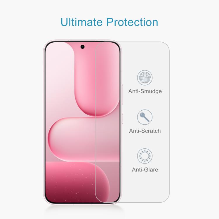 For Honor 500 Global 155.8mm 10pcs 0.26mm 9H 2.5D Tempered Glass Film