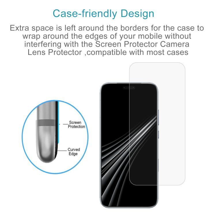 For Honor Magic8 RSR Porsche Design 10pcs 0.26mm 9H 2.5D Tempered Glass Film