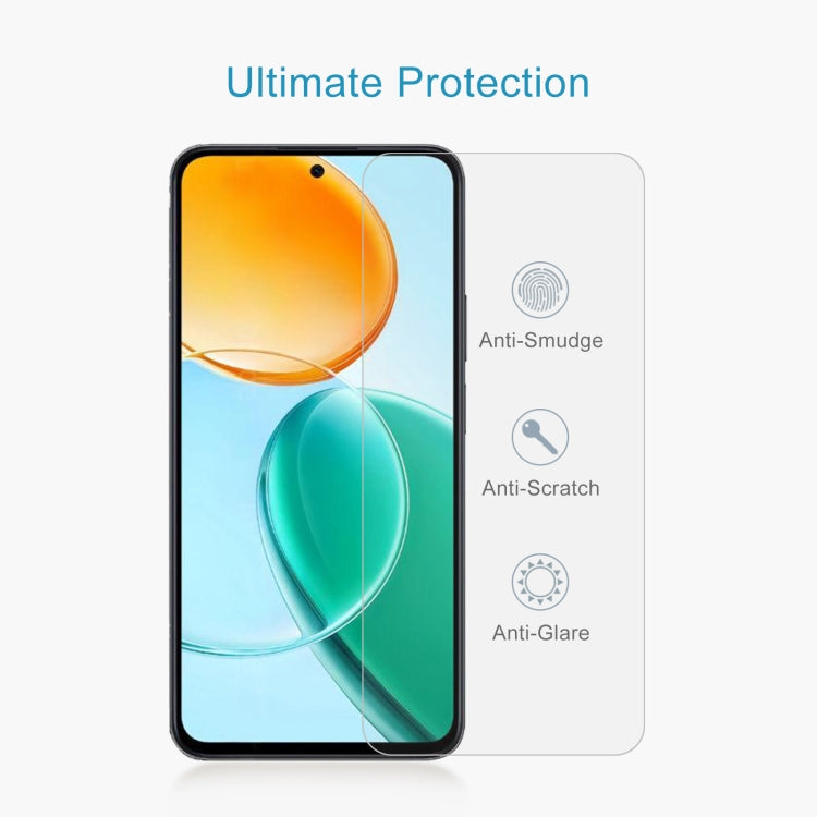 For Honor Play 9T 5G / X7C 4G / 5G 50pcs 0.26mm 9H 2.5D Tempered Glass Film