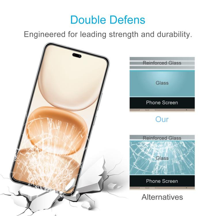 For Honor Power 50pcs 0.26mm 9H 2.5D Tempered Glass Film