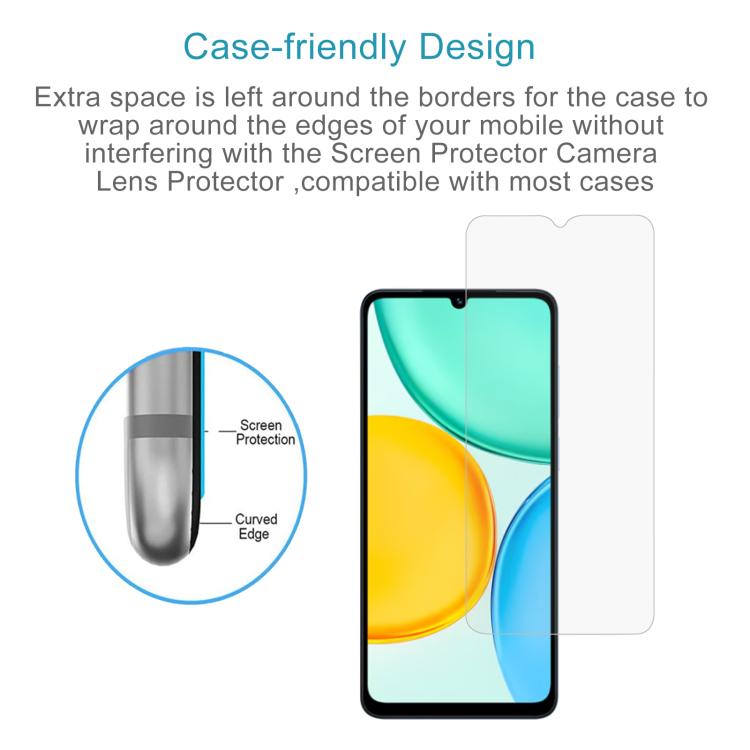 For Honor X5d 4G 50pcs 0.26mm 9H 2.5D Tempered Glass Film