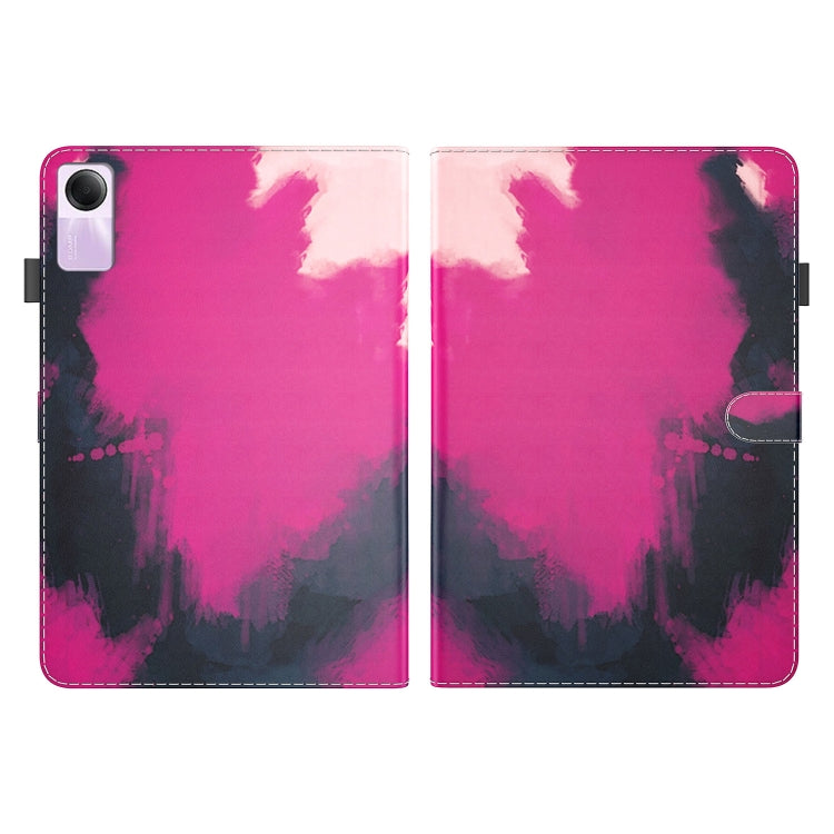 For Xiaomi Redmi Pad SE 11 inch Watercolor Pattern Flip Leather Tablet Case