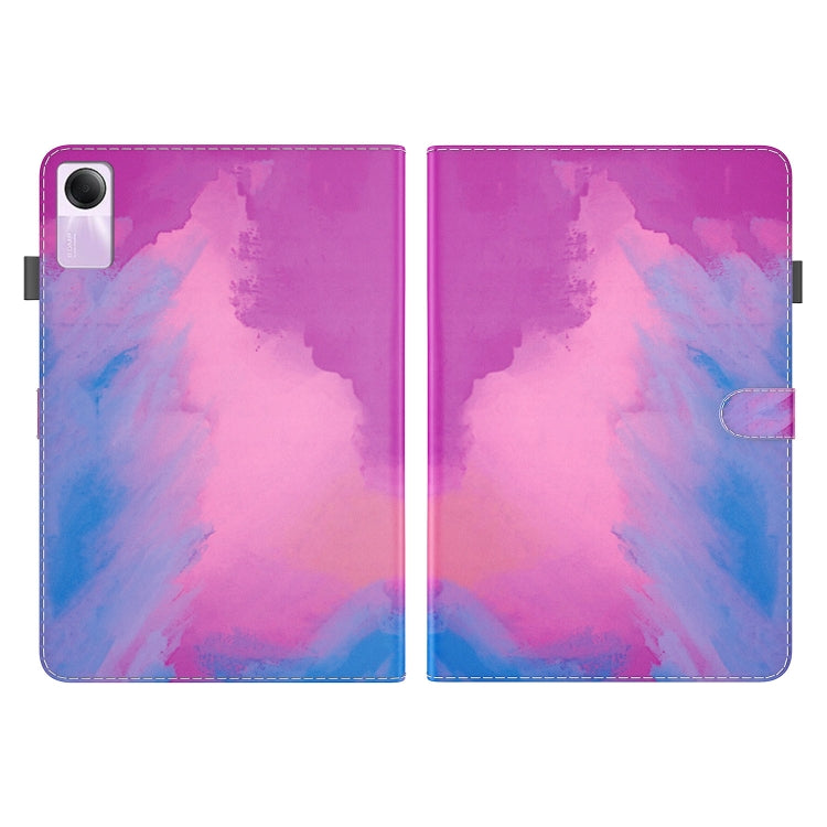 For Xiaomi Redmi Pad SE 11 inch Watercolor Pattern Flip Leather Tablet Case
