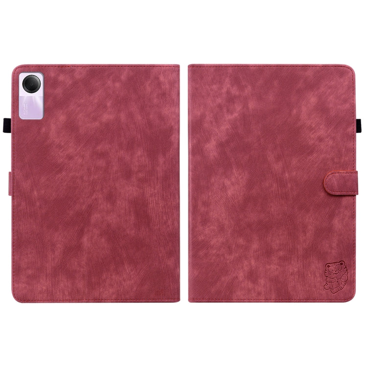 For Xiaomi Redmi Pad SE 11 inch Tiger Pattern Flip Leather Tablet Case