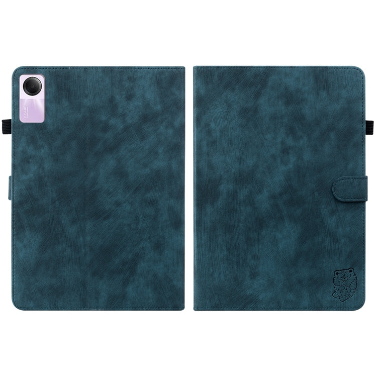 For Xiaomi Redmi Pad SE 11 inch Tiger Pattern Flip Leather Tablet Case