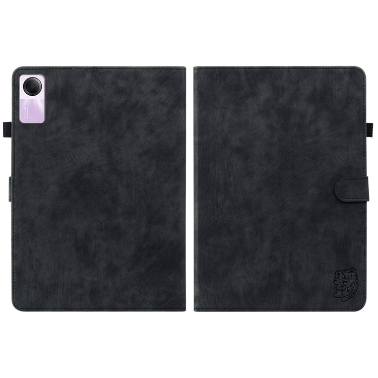 For Xiaomi Redmi Pad SE 11 inch Tiger Pattern Flip Leather Tablet Case