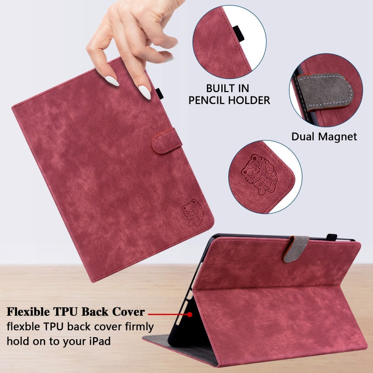 For Xiaomi Redmi Pad Pro 12.1 Tiger Pattern Flip Leather Tablet Case