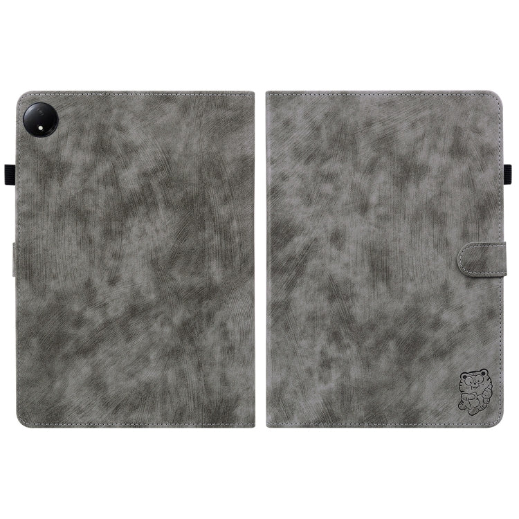 For Xiaomi Redmi Pad SE 8.7 Tiger Pattern Flip Leather Tablet Case