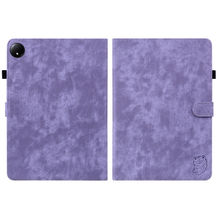 For Xiaomi Redmi Pad SE 8.7 Tiger Pattern Flip Leather Tablet Case