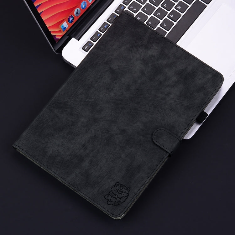 For Xiaomi Redmi Pad SE 8.7 Tiger Pattern Flip Leather Tablet Case