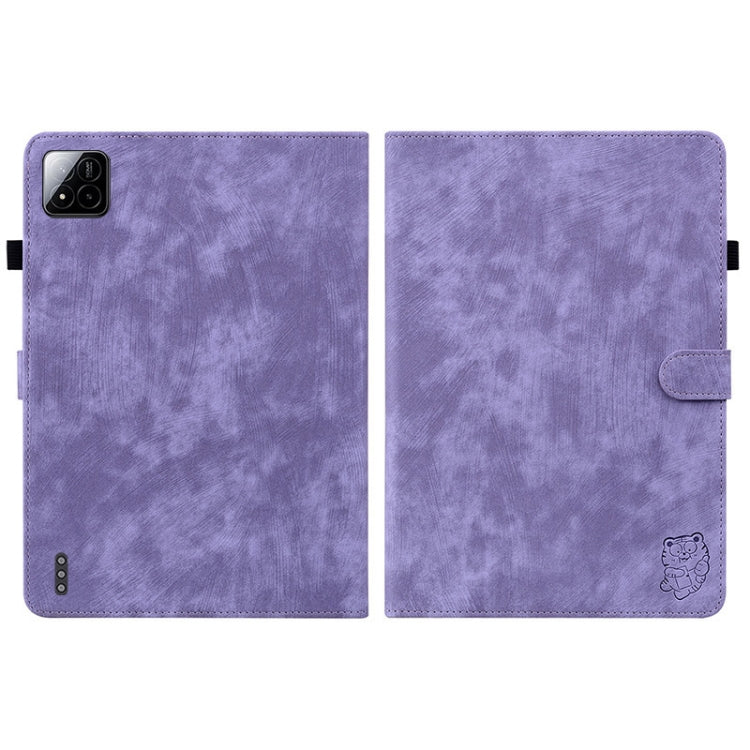 For Xiaomi Pad 7 / Pad 7 Pro Tiger Pattern Flip Leather Tablet Case