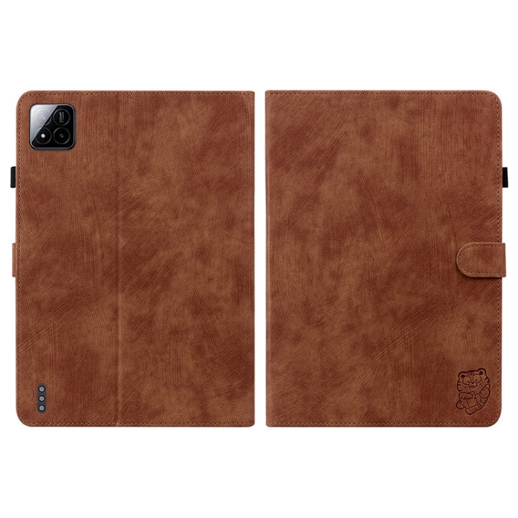 For Xiaomi Pad 7 / Pad 7 Pro Tiger Pattern Flip Leather Tablet Case