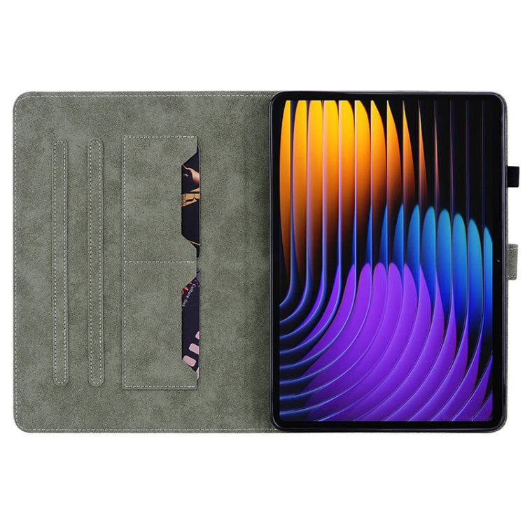 For Xiaomi Pad 7 / Pad 7 Pro Tiger Pattern Flip Leather Tablet Case